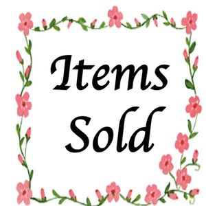 Items sold!